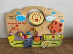 Houten activiteitenbord Woezel & Pip. Activity in box. PRIMA, Ophalen of Verzenden, Gebruikt, Overige typen