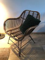 Rotan stoel / Rieten stoel / Ibiza style / Bohemian /, Huis en Inrichting, Stoelen, Ophalen, Gebruikt, Bruin, Eén
