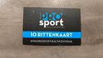 Rittenkaart voor Pro Sport Healthcenter, Ophalen of Verzenden, Nieuw