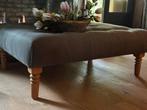 Engelse voetenbank, salontafel, footstool, Huis en Inrichting, Ophalen, Gebruikt, Stof, Klassiek, landelijk