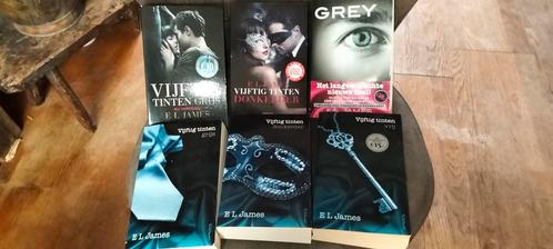 6 delige collectie fifty shades 
Vijftig tinten, Boeken, Romans, Zo goed als nieuw, Nederland, Ophalen of Verzenden