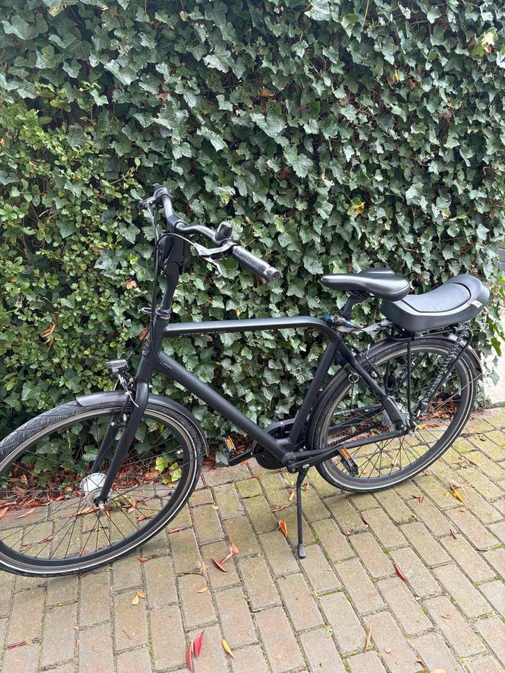 Mooie zwarte Cortina Mozzo H56 stadsfiets, 8 versnellingen, Fietsen en Brommers, Fietsen | Heren | Herenfietsen, Gebruikt, Overige merken
