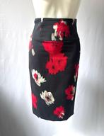LIU JO Zwart rood stretch hoge taille Rok Maat IT 38 - EU 34, Liu Jo, Zwart, Ophalen of Verzenden, Zo goed als nieuw