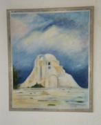 Schilderij Janet Christie 1994 Mykonos., Antiek en Kunst, Ophalen