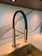 Gessi 316 Gold Cesello Flex Eenhendel keukenmengkraan, Ophalen of Verzenden, Zo goed als nieuw, Minder dan 100 cm, Zwart
