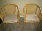 Rotan stoelen, Huis en Inrichting, Ophalen, Gebruikt, Twee, Overige kleuren