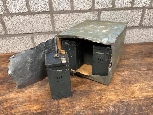 Veldtelefoon batterij wehrmacht ww2 duits, Verzamelen, Militaria | Tweede Wereldoorlog, Landmacht, Overige typen, Duitsland, Ophalen of Verzenden