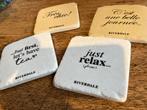 Riverdale onderzetters 4 stuks, Ophalen of Verzenden, Zo goed als nieuw, Glas of Kopje