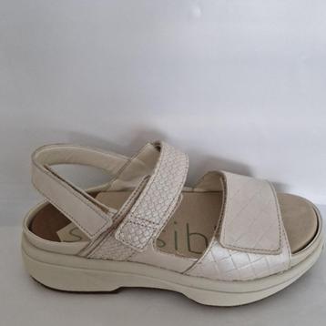 XSENSIBLE DAMES SANDAAL, mt 38 wijdte H, soft pearl beschikbaar voor biedingen