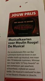 Musicalkaarten Moulin Rouge, 2 stuks, Twee personen, Overige soorten