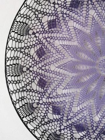 Mandala, Powerful Purple, 100 cm, raamhanger/muurhanger beschikbaar voor biedingen
