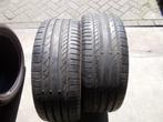 2X CONTINENTAL SPORTCONTACT 5 BANDEN 255 55 R18 105W 6MM SUV, 18 inch, Gebruikt, 255 mm, Ophalen of Verzenden