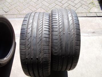 2X CONTINENTAL SPORTCONTACT 5 BANDEN 255 55 R18 105W 6MM SUV beschikbaar voor biedingen