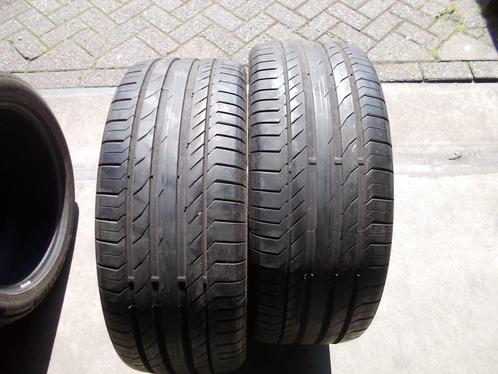 2X CONTINENTAL SPORTCONTACT 5 BANDEN 255 55 R18 105W 6MM SUV, Auto-onderdelen, Banden en Velgen, Band(en), Zomerbanden, 18 inch