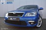 Skoda Octavia 2.0 TSI RS Racing Blue | Uitzonderlijke staat!, Auto's, Skoda, Euro 5, Gebruikt, Zwart, 4 cilinders