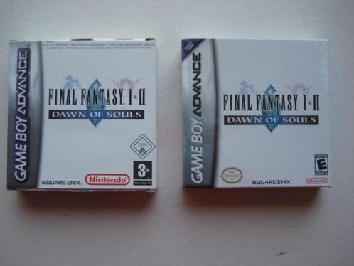 Final Fantasy 1 & 2 Nintendo Gameboy Game Boy Advance, Spelcomputers en Games, Games | Nintendo Game Boy, Zo goed als nieuw, Role Playing Game (Rpg)