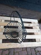 Gietijzeren mand, hengselmand, Ophalen, Minder dan 30 cm, Rond, Zo goed als nieuw