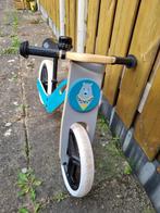 Kinderkraft Houten Loopfiets UNIQ – Turquoise (Goede Staat), Ophalen, Gebruikt, Loopfiets