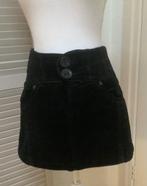 Zwart rib rokje maat 36 // ZGAN, Zwart, Ophalen of Verzenden, Zo goed als nieuw, Maat 36 (S)