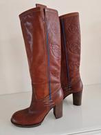 Prachtige aparte HUGO BOSS laarzen mt 40 bijna NIEUW!, Kleding | Dames, Schoenen, Hoge laarzen, Bruin, Ophalen of Verzenden, Zo goed als nieuw