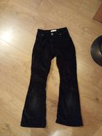 Mooie zwarte Flare broek mt 146, Broek, Meisje, Ophalen of Verzenden, Zo goed als nieuw