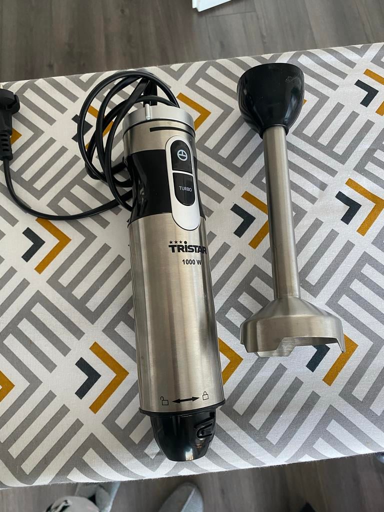 Tristar 1000W Food Processor - Used Only Once, Ophalen of Verzenden, Nieuw, 2 snelheden