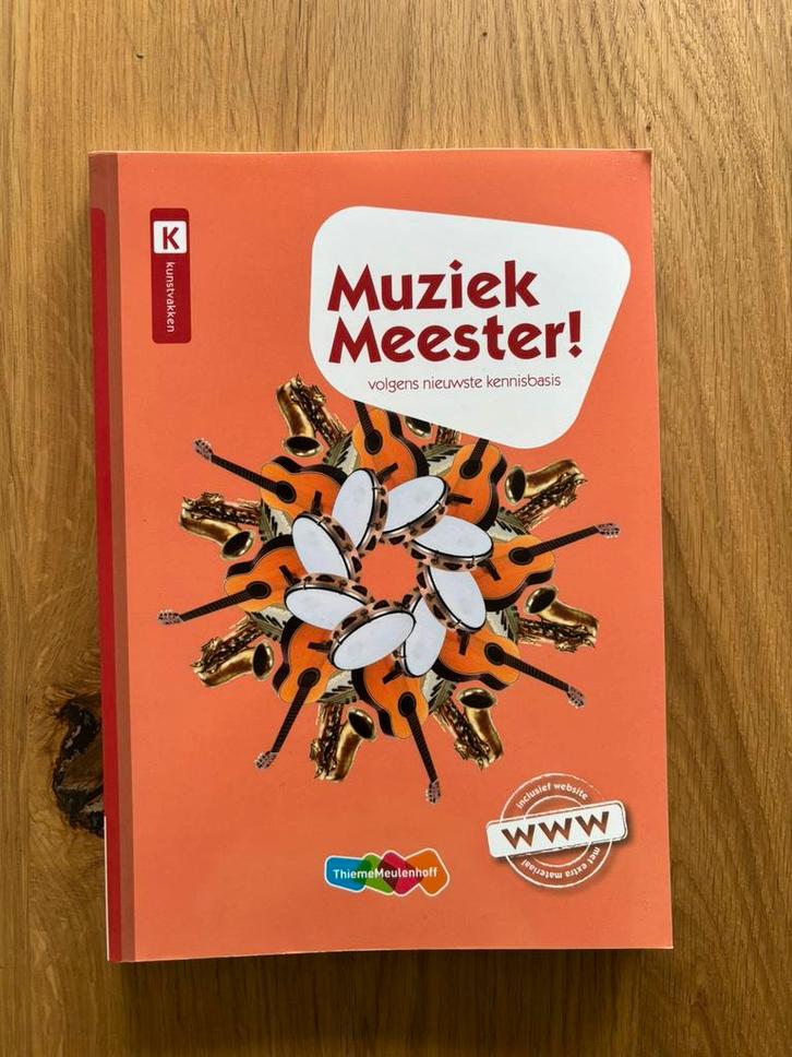 Rinze van der Lei - Muziek Meester!, Boeken, Schoolboeken, Zo goed als nieuw, Muziek, Overige niveaus, Ophalen of Verzenden
