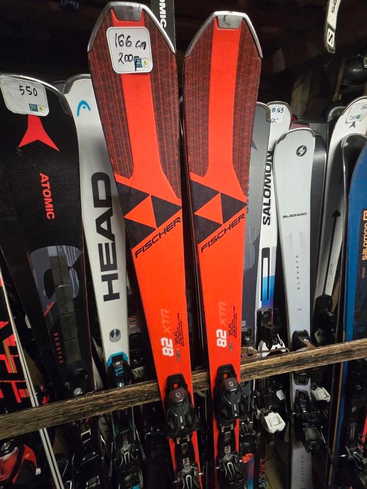 166cm FISCHER RC ONE XTR 82, Sport en Fitness, Skiën en Langlaufen, Zo goed als nieuw, Ski's, 160 tot 180 cm, Ophalen of Verzenden
