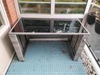 Compacte Balkon Tuinset - Ideaal voor kleine ruimtes!, Gebruikt, Hocker, Wicker, Tuinset