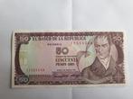 Colombia 50 Pesos 1986  TORRES - FLOWERS UNC, Verzenden, Zuid-Amerika, Los biljet