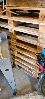 VLONDERS VOOR CARAVAN ,TENT 120X100 BLOKPALLETS ,DICHT BOVEN, Caravans en Kamperen, Kampeeraccessoires, Ophalen, Zo goed als nieuw
