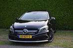 Mercedes-Benz A-Klasse A 45 AMG 4MATIC Aut7 2014 Zwart, Auto's, Automaat, USB, Zwart, 4 cilinders