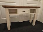 Houten sidetable, Huis en Inrichting, Tafels | Sidetables, Ophalen, 100 tot 150 cm, Zo goed als nieuw, 25 tot 50 cm