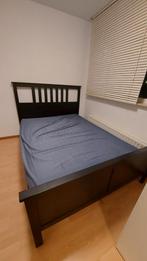 IKEA Bed HEMNES, Huis en Inrichting, Ophalen, Gebruikt, Wit, Tweepersoons