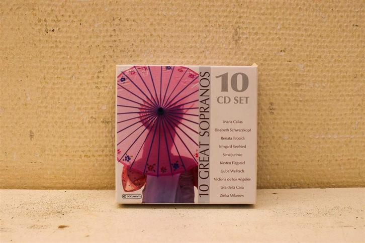 10 cd set Great sopranos 47744, Cd's en Dvd's, Cd's | Overige Cd's, Gebruikt, Ophalen of Verzenden