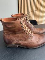 Superdry hoge bruin leren schoenen mt. 43, Bruin, Ophalen of Verzenden, Gedragen, Veterschoenen