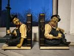 Laurel & Hardy boeksteunen, Ophalen, Zo goed als nieuw, Mens