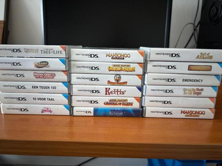 18 Nintendo DS games, Spelcomputers en Games, Games | Nintendo DS, Zo goed als nieuw, Overige genres, 1 speler, Vanaf 3 jaar, Ophalen