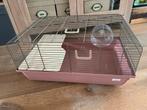 Hamsterkooi oud roze, 58cm x 38cm x 27cm, Minder dan 60 cm, Kooi, Gebruikt, Minder dan 75 cm