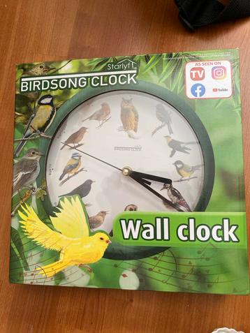Starlyf Birdsong Clock Wandklok - Nieuw beschikbaar voor biedingen