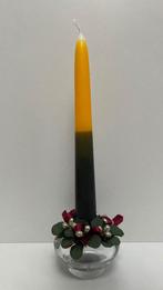 Vintage Kerstkrans om kaars rozetjes Ø 7,5 cm (1 exemplaar), Ophalen, Zo goed als nieuw