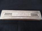 mondharmonica Hohner echo bell metal reeds duitsland oud, Ophalen of Verzenden, Gebruikt, Chromatisch, C-mondharmonica