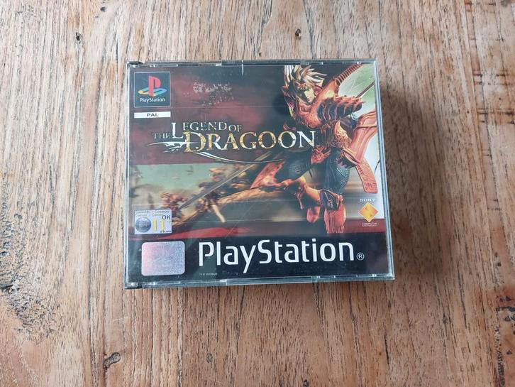The legend of the dragoon ps1 PAL - compleet - zeldzaam, Spelcomputers en Games, Games | Sony PlayStation 1, Gebruikt, Avontuur en Actie