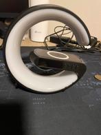 Halve Maan Wekker Radio Lamp, Huis en Inrichting, Lampen | Hanglampen, Ophalen of Verzenden, Gebruikt, Kunststof, Minder dan 50 cm