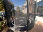 Salta trampoline 213 cm rond black edition incl net+hoes, Kinderen en Baby's, Speelgoed | Buiten | Trampolines, Ophalen, Zo goed als nieuw