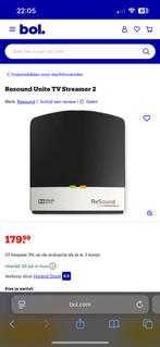Resound Unite TV streamer 2 - Dolby digital gehoortoestel, Ophalen of Verzenden, Zo goed als nieuw, Overige merken, Overige spelers