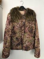 Dames winterjas met Bontkraag, Ophalen of Verzenden, Zo goed als nieuw, Maat 36 (S), Groen