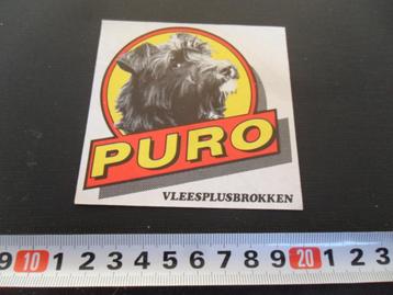 sticker PURO Vleesplusbrokken  beschikbaar voor biedingen