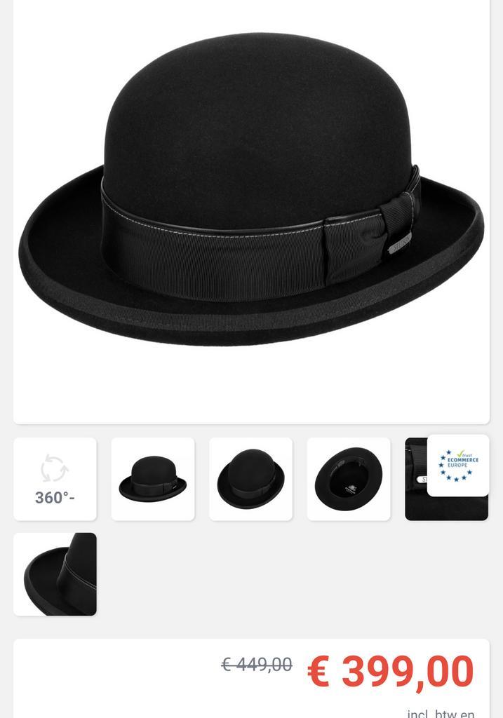 Stetson hoed, Kleding | Heren, Hoeden en Petten, Zo goed als nieuw, Ophalen of Verzenden