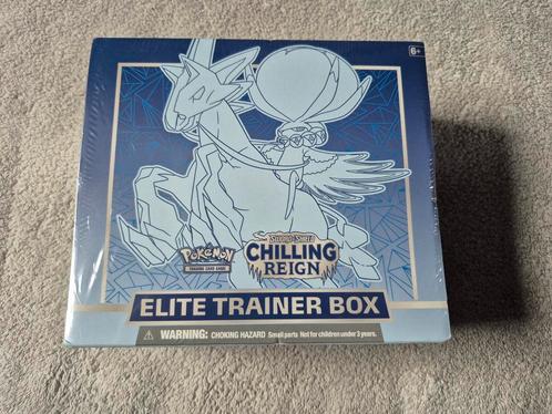 POKEMON ELITE TRAINER BOX CHILLING REIGN ICE RYDER, Hobby en Vrije tijd, Verzamelkaartspellen | Pokémon, Nieuw, Ophalen of Verzenden
